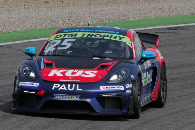 Porsche-Pilot Daniel Gregor aus Maikammer holte für das Team75 Bernhard den ersten Sieg in der DTM Trophy 2022 | Foto: Michael Sonnick