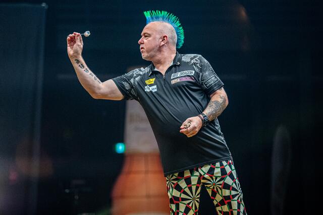 Snakebite Peter Wright gehört ebenso zum Favoritenkreis wie Rob Cross, Danny Noppert und Nathan Aspinall | Foto: PDC Europe / Jonas Hunold