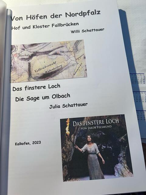 Hof und Kloster Fallbrücken
Das finstere Loch -Die Sage um Ohlbach - Julia Schattauer | Foto: Arno Mohr