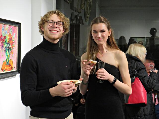 Thilo Viktorin und Katarina Lauth, ein liebes Pärchen | Foto: Brigitte Melder