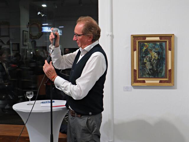 Werner Lauth bereitet sich vor | Foto: Brigitte Melder