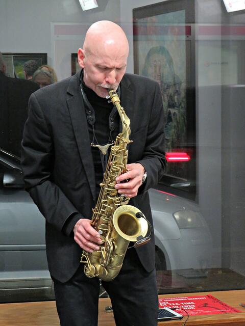 Saxofonist Olaf Schönborn | Foto: Brigitte Melder