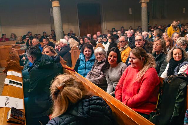 Vor dem Konzert noch bissel plaudern | Foto: Johann-Peter Melder