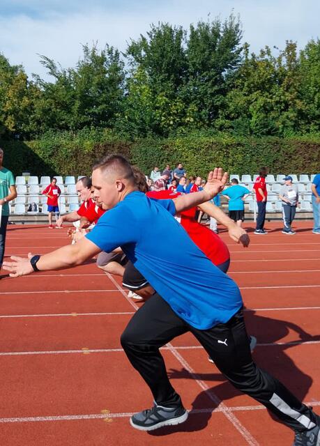 Lukas Szczendzina war der schnellste Teilnehmer im Lauf über 50 Meter.  | Foto: SPW/Lebenshilfe Südliche Weinstraße