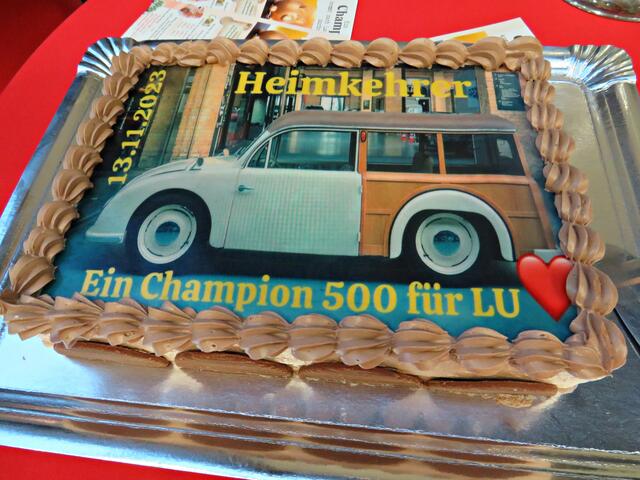 So ein leckerer, extra zu diesem Anlass gebackener Kuchen | Foto: Brigitte Melder