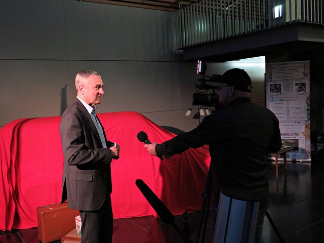 Interview mit Thomas Traue, dem Vorstandsvorsitzenden der Sparkasse Vorderpfalz | Foto: Brigitte Melder