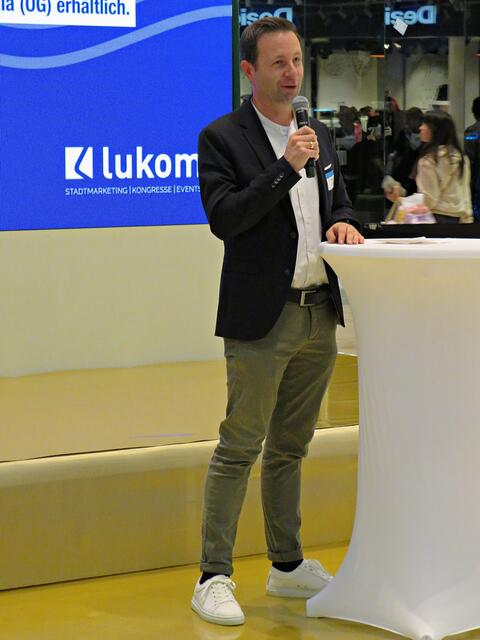 Patrick Steidl, Center-Manager der Rhein-Galerie | Foto: Brigitte Melder