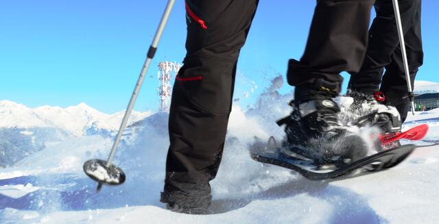Das ist Schneeschuhlaufen | Foto: Michael Bartholomaeus