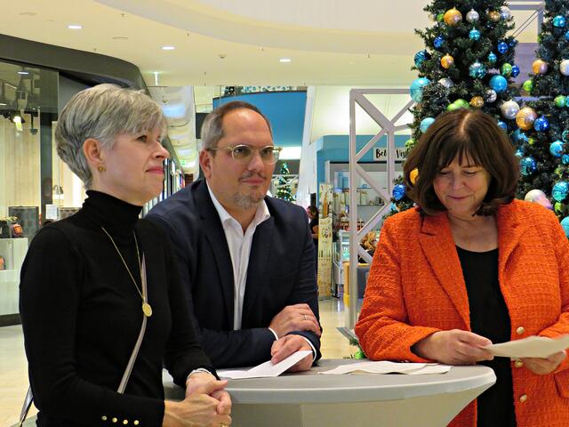 Constanze Kraus, Christoph Keimes, Jutta Steinruck | Foto: Brigitte Melder