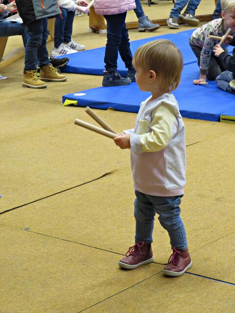 Wohl die Jüngste, die mitmachte | Foto: Brigitte Melder