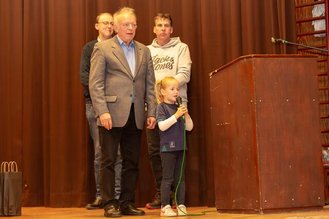 Auch die kleine Mathilda wollte etwas sagen | Foto: Udo Wagner