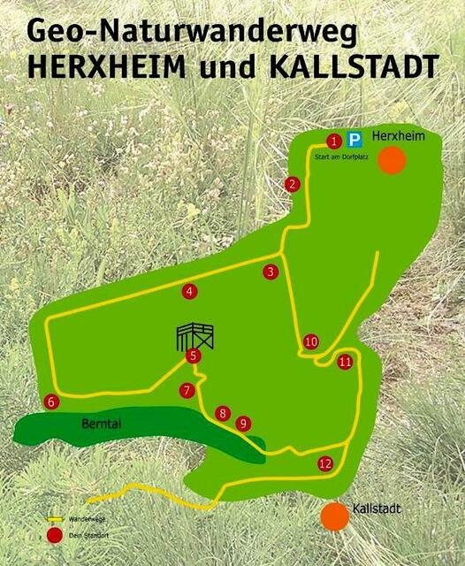 Der neue Geo-Naturwanderweg Kallstadt-Herxheim | Foto: Heimatverein Herxheim am Berg/gratis