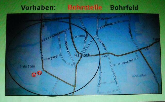 Bohrstellen an der Westrandstraße | Foto: G.Moses