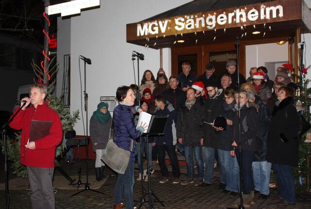 Musik ist Trumpf beim Weihnachtsmarkt in Geinsheim. | Foto: red