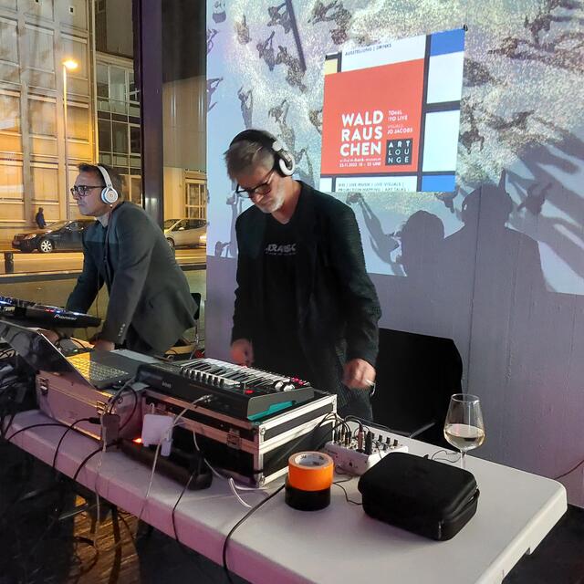 DJs bei der Arbeit | Foto: Brigitte Melder