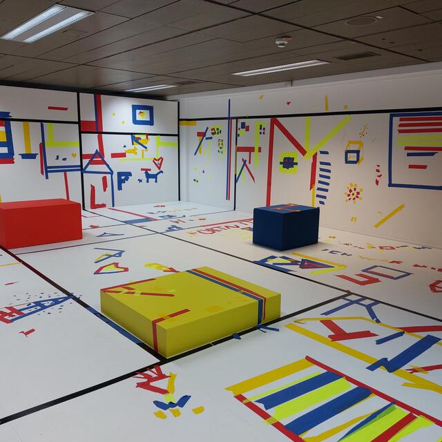 Hier durfte man sich selbst kreativ austoben | Foto: Brigitte Melder