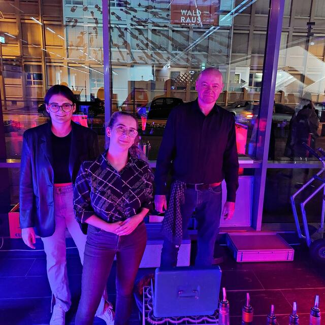 Die "moving bar" kümmerte sich um die Getränke | Foto: Brigitte Melder