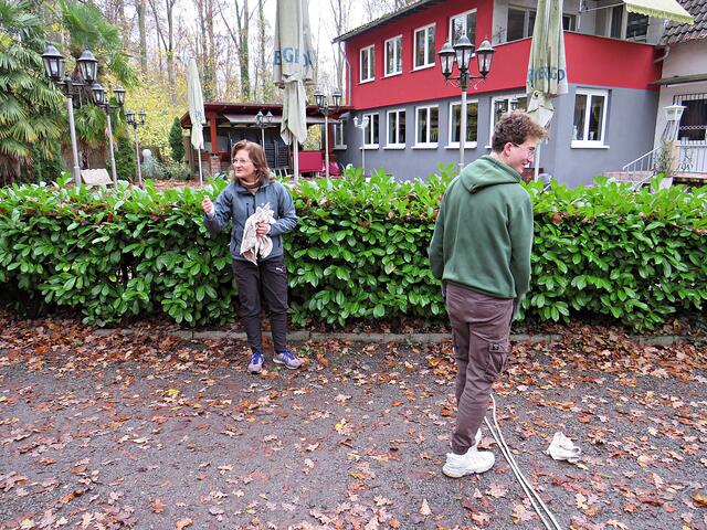 Daniel Pec-Schmitt (Sohn von Anna) machte den Anfang | Foto: Brigitte Melder