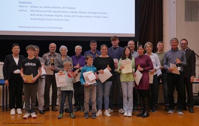 Verleihung des Deutschen Sportabzeichens | Foto: Helga Illing