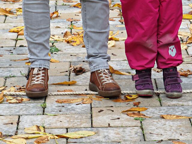 Alle berührten das Seil | Foto: Brigitte Melder