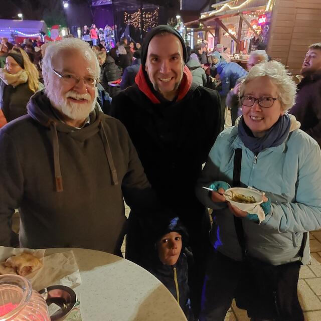 Björn Bug mit Eltern | Foto: Brigitte Melder