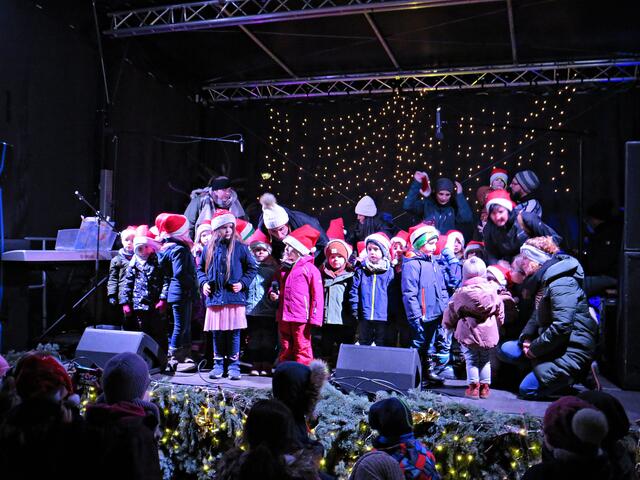 Durften auf die große Bühne | Foto: Brigitte Melder