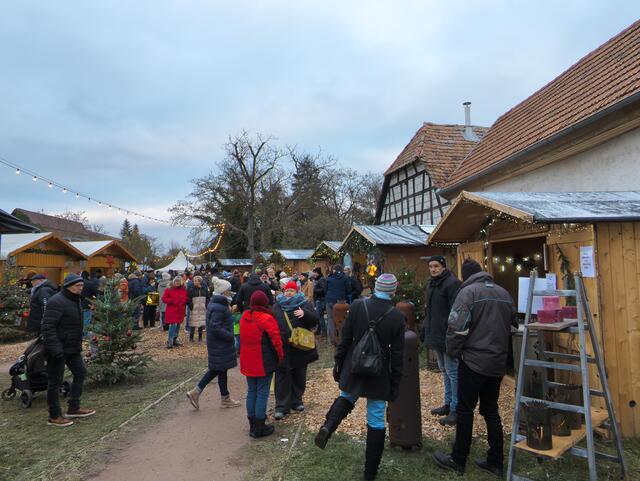 Der "Anneresl" in Rheinzabern - ein ganz besonderer Weihnachtsmarkt | Foto: Heike Schwitalla