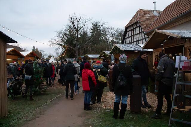 Der "Anneresl" in Rheinzabern - ein ganz besonderer Weihnachtsmarkt | Foto: Heike Schwitalla