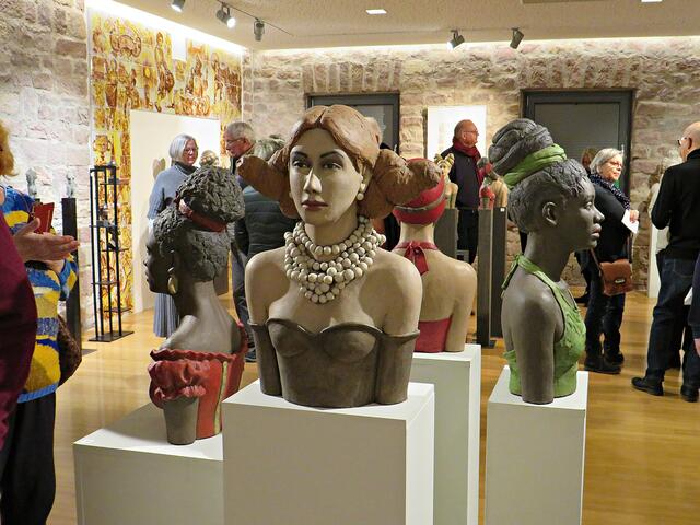 Büsten | Foto: Brigitte Melder