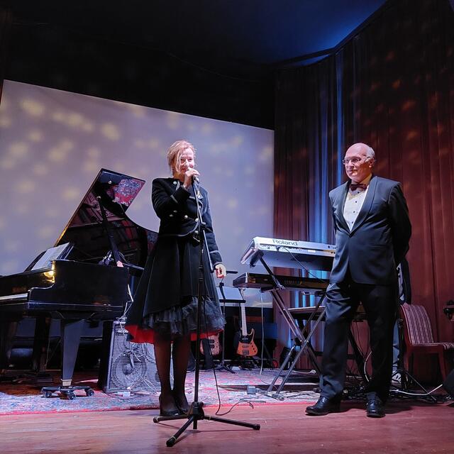 Beatrice D'Angelo mit Horst Hofmann | Foto: Brigitte Melder