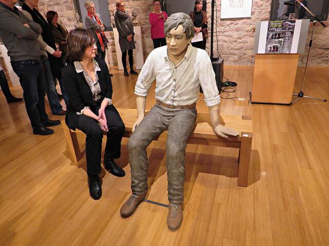 Die Meisterin und ihr Werk | Foto: Brigitte Melder