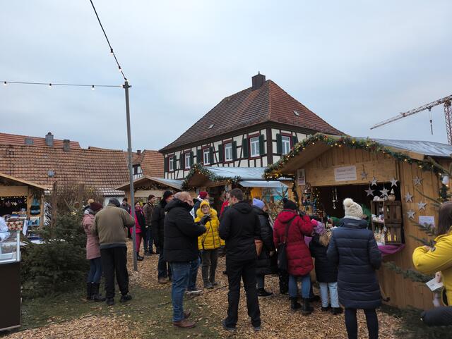 Der "Anneresl" in Rheinzabern - ein ganz besonderer Weihnachtsmarkt | Foto: Heike Schwitalla