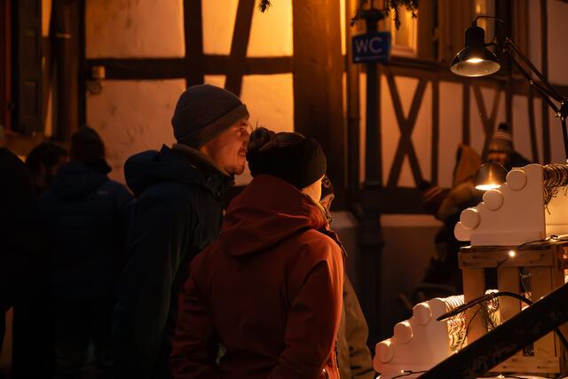 Der "Anneresl" in Rheinzabern - ein ganz besonderer Weihnachtsmarkt | Foto: Heike Schwitalla