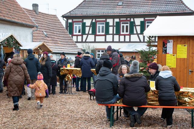 Der "Anneresl" in Rheinzabern - ein ganz besonderer Weihnachtsmarkt | Foto: Heike Schwitalla
