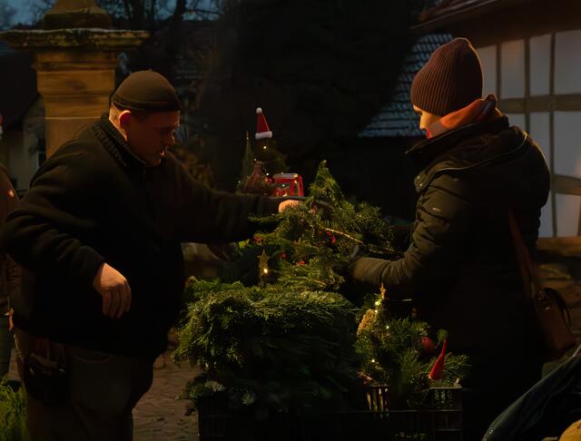 Der "Anneresl" in Rheinzabern - ein ganz besonderer Weihnachtsmarkt | Foto: Heike Schwitalla
