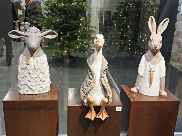 Tierfiguren der besonderen Art | Foto: Brigitte Melder