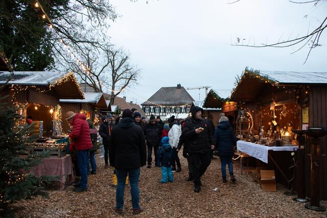 Der "Anneresl" in Rheinzabern - ein ganz besonderer Weihnachtsmarkt | Foto: Heike Schwitalla