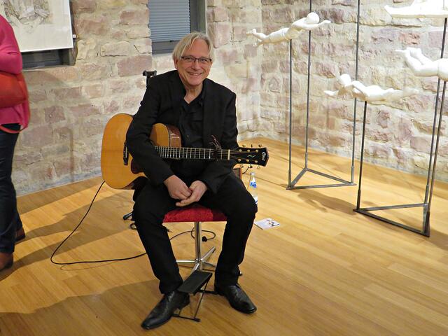 Sehr sympathischer Musiker | Foto: Brigitte Melder