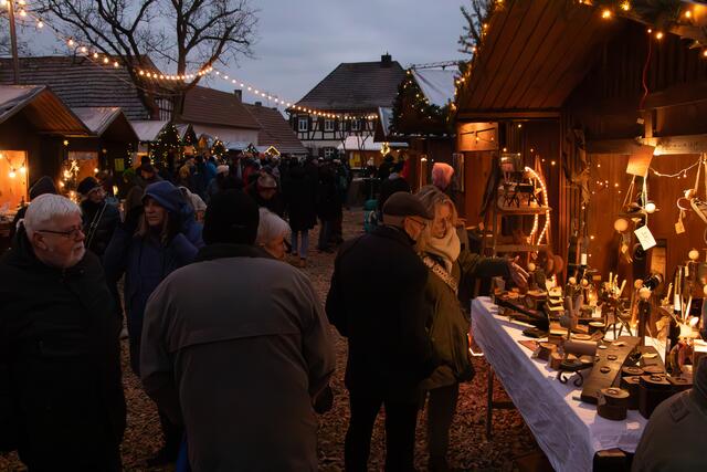 Der "Anneresl" in Rheinzabern - ein ganz besonderer Weihnachtsmarkt | Foto: Heike Schwitalla