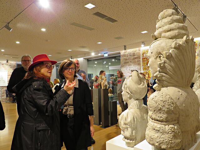 Nette Gespräche zwischendurch | Foto: Brigitte Melder