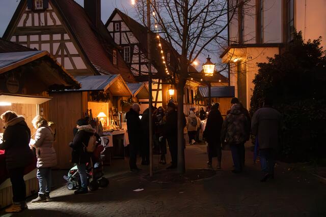 Der "Anneresl" in Rheinzabern - ein ganz besonderer Weihnachtsmarkt | Foto: Heike Schwitalla