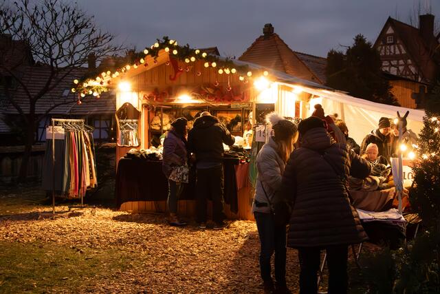 Der "Anneresl" in Rheinzabern - ein ganz besonderer Weihnachtsmarkt | Foto: Heike Schwitalla