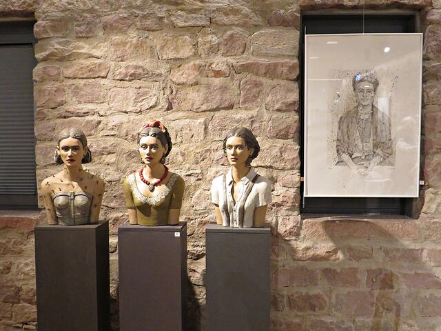 Frida Kahlo in vier Ausführungen | Foto: Brigitte Melder