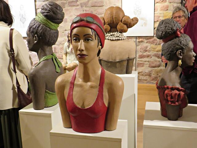 Büsten | Foto: Brigitte Melder