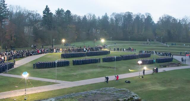 Öffentliches Gelöbnis der Bundeswehr im Stadtpark Fronte Lamotte | Foto: Heike Schwitalla