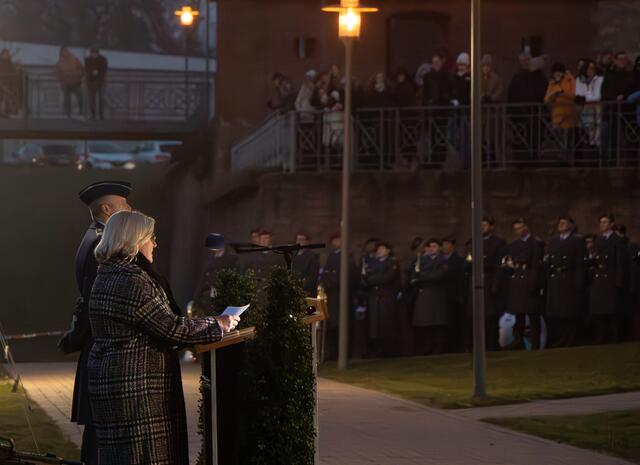 Öffentliches Gelöbnis der Bundeswehr im Stadtpark Fronte Lamotte | Foto: Heike Schwitalla
