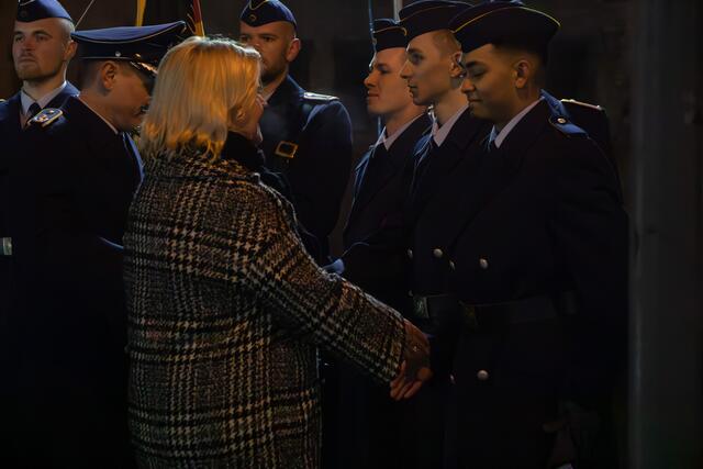 Öffentliches Gelöbnis der Bundeswehr im Stadtpark Fronte Lamotte - Dank der Wehrbeauftragten an die Soldaten | Foto: Heike Schwitalla
