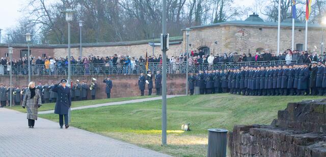 Öffentliches Gelöbnis der Bundeswehr im Stadtpark Fronte Lamotte | Foto: Heike Schwitalla