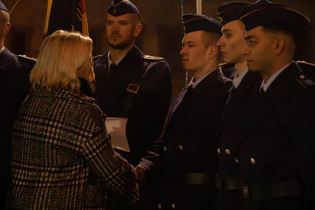 Öffentliches Gelöbnis der Bundeswehr im Stadtpark Fronte Lamotte - Dank der Wehrbeauftragten an die Soldaten | Foto: Heike Schwitalla