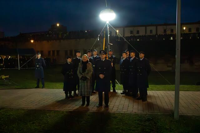 Öffentliches Gelöbnis der Bundeswehr im Stadtpark Fronte Lamotte - Abschluss | Foto: Heike Schwitalla